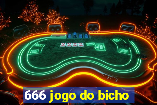 666 jogo do bicho